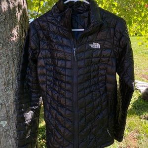 North Face light puffer zip up